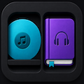 AudioShelf — Hudba & Audioknihy ikona